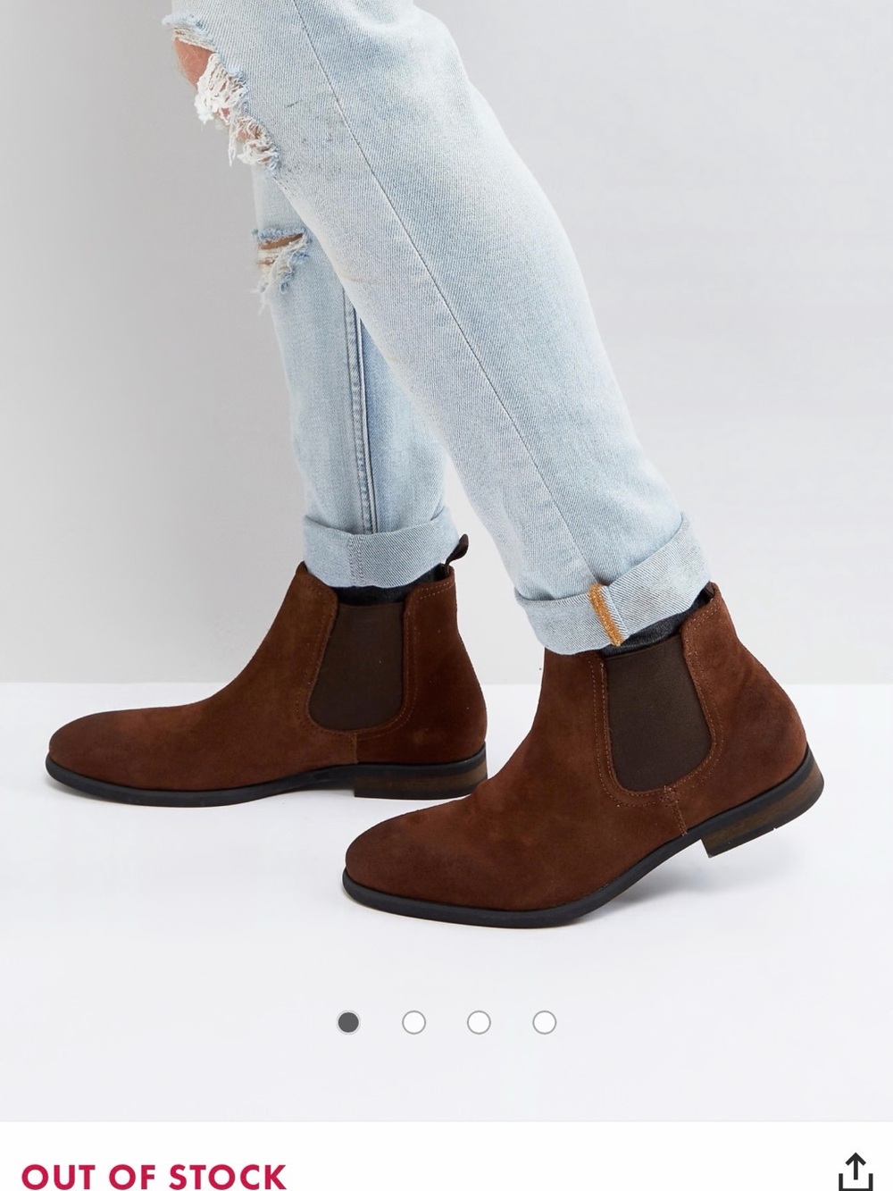 Call It Spring Men's Brown Suede Chukka Boots